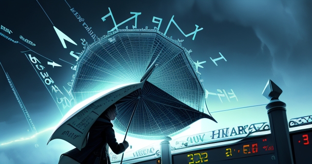 螢幕上顯示的VIX數據