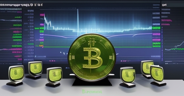 緊張的交易環境，顯示下跌的圖表