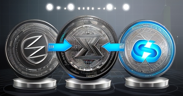 顯示加密貨幣投資相關的圖表與圖形