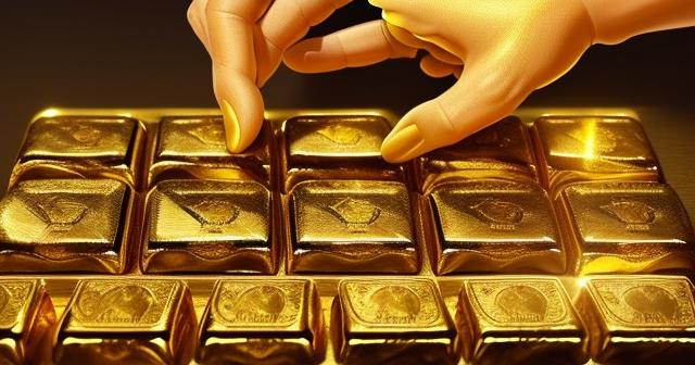 一個充滿戲劇性的金礦插圖