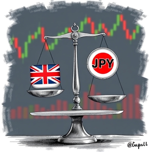 市場圖表背景中的貨幣交易圖示