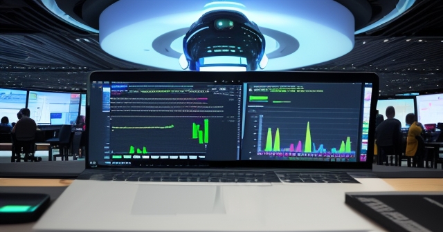 投資者分析 AI 趨勢的場景
