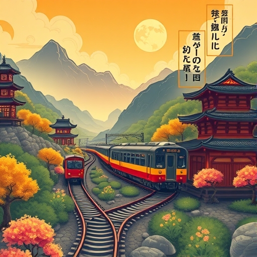 Zipangu觀光列車的獨特外觀設計