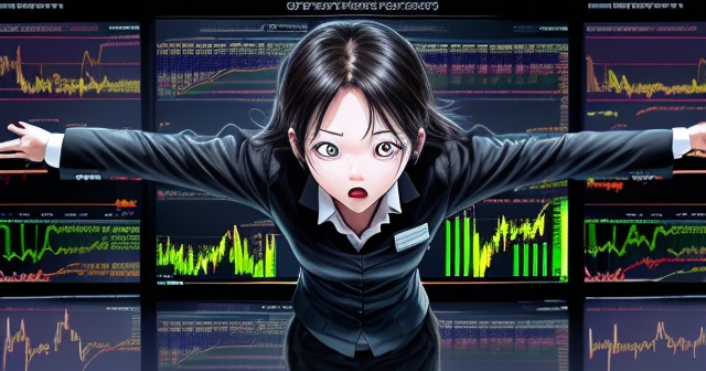 圖表顯示黃金交叉現象