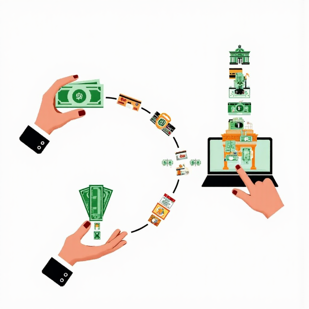 IC Markets 出金流程像素藝術:銀行轉帳、信用卡與電子錢包順暢轉移資金至用戶手中,展現高效便利